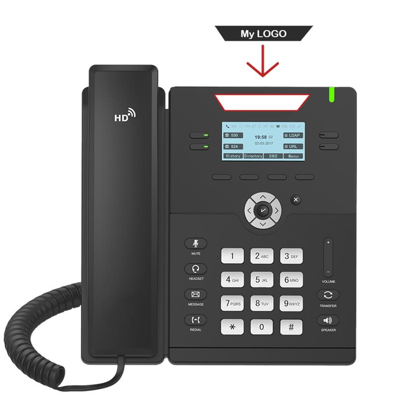 Tiptel : tiptel Htek UC912E incl PSU Easy Rebrand